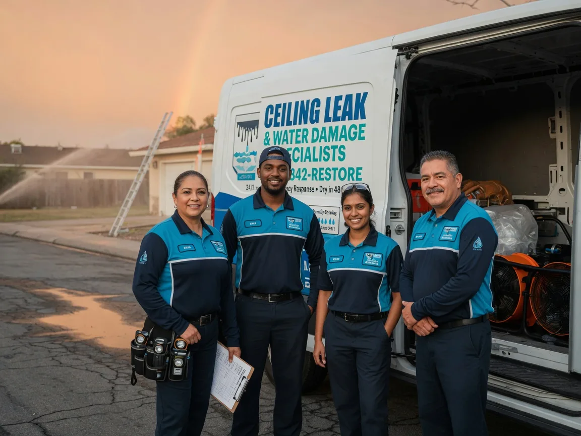 Ceiling Leak Cleanup company in Lancaster, KS