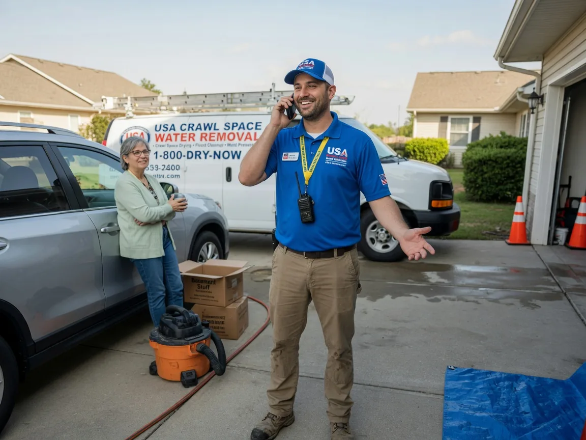 Crawl Space Water Removal Lancaster, KS FAQs